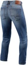 REV'IT! spodnie jeans PITON Long medium niebieskie