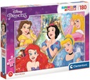 Puzzle Clementoni Super Color 180 elementów Puzzle 180 Super Kolor Princess 29311