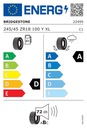 Bridgestone Potenza Sport 245/45R18 100 Y rant ochronny, wzmocnienie (XL)