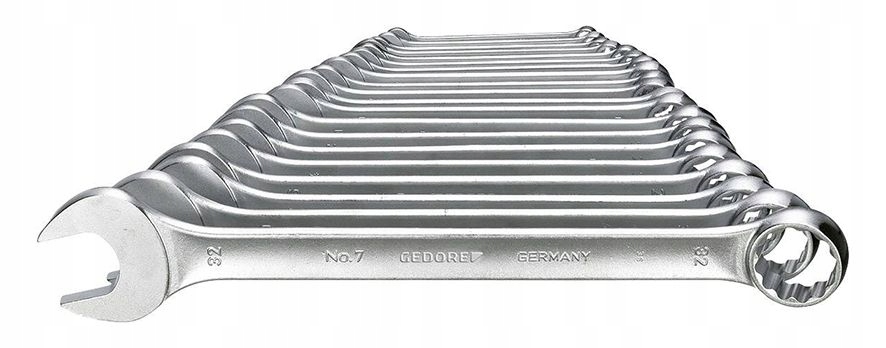 Gedore ploché očkové klíče 8-32 mm, sada 20 ks