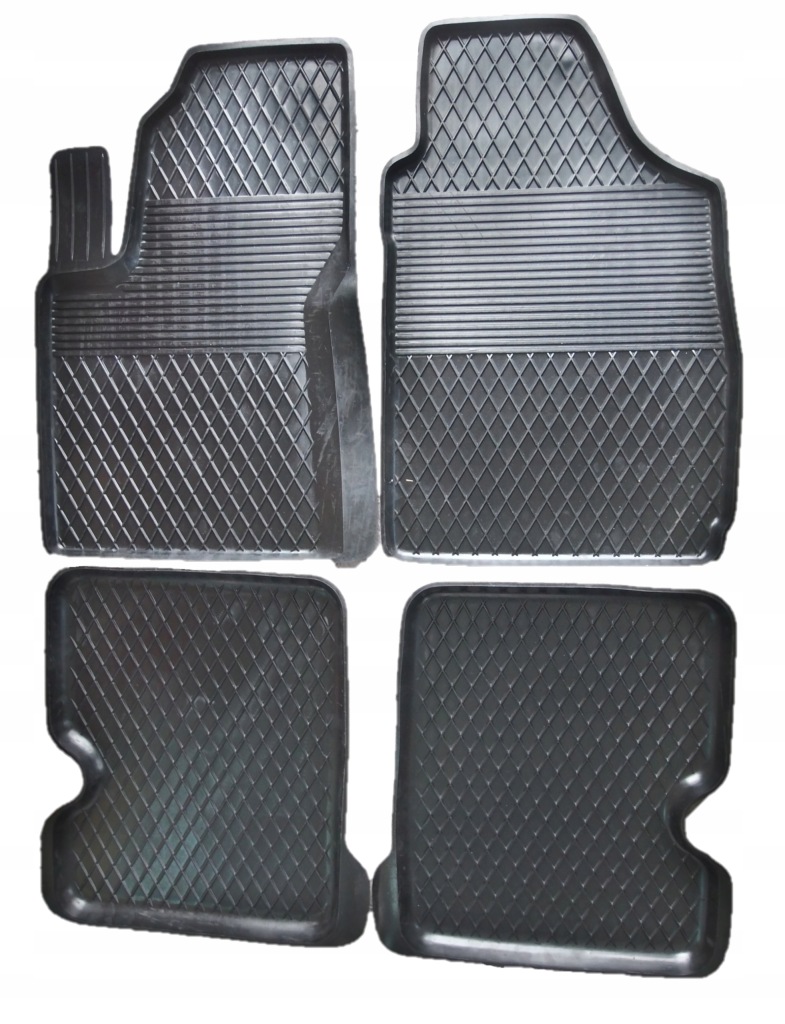 Fiat Panda 2003-2012 Gumové koberce Korytka