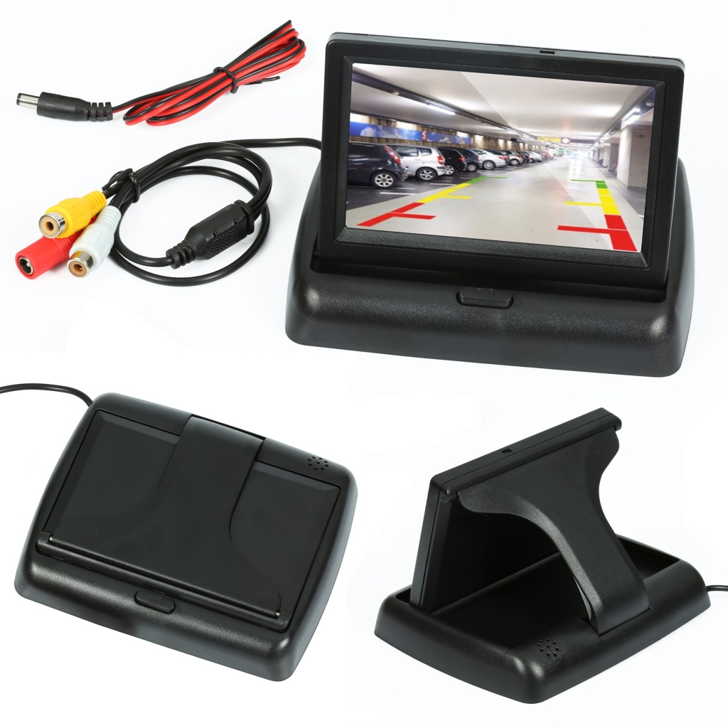 Tft LCD Monitor 4,3'' Bus 12V Couvací Kamera DVD