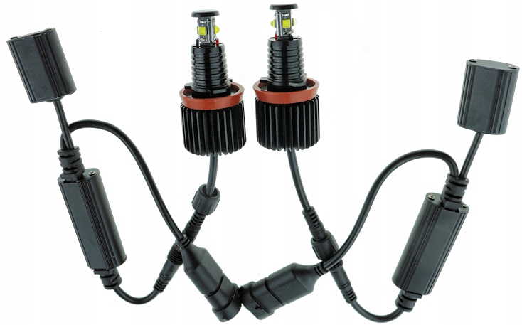 Zdjęcie okazji: Ringi Lampy Markery Led Bmw 40W H8 E39 E60 E61 E90 E70 X5 X6