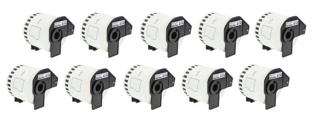 Termo páska DK22205 pro Brother Ql 62 mm DK-22205 10 ks Rolek S Držákem