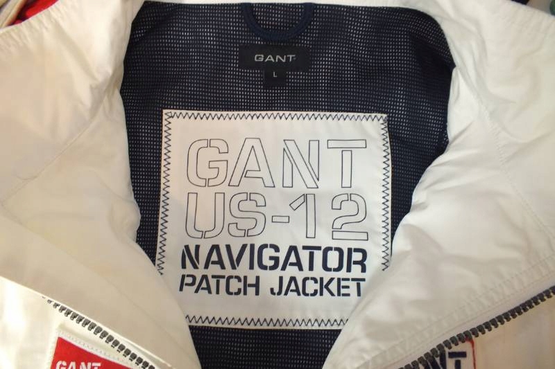 Gant US 12 Navigator Patch Jacket kurtka m ska L 8273526133 oficjalne archiwum Allegro