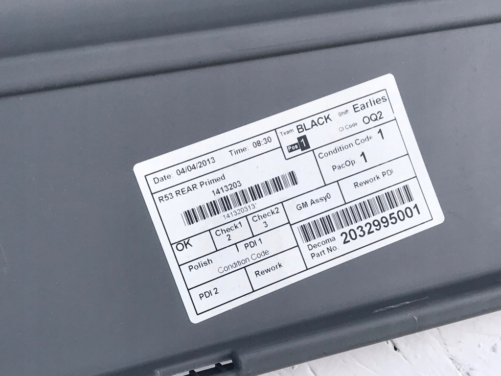 Mini R50 Zderzak Tył Tylny 6800216 — zdjęcie 6