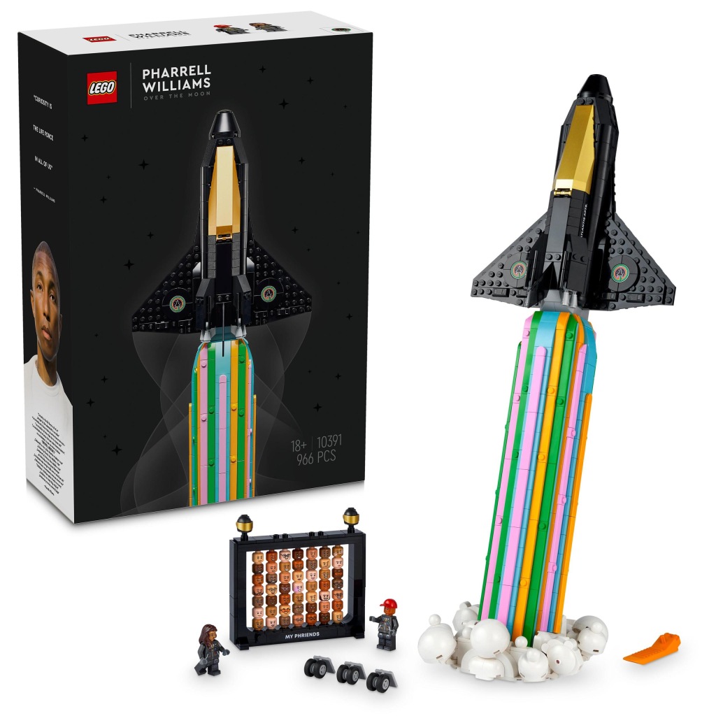 Lego Icons 10391 Na Měsíc s Pharrellem Williamsem