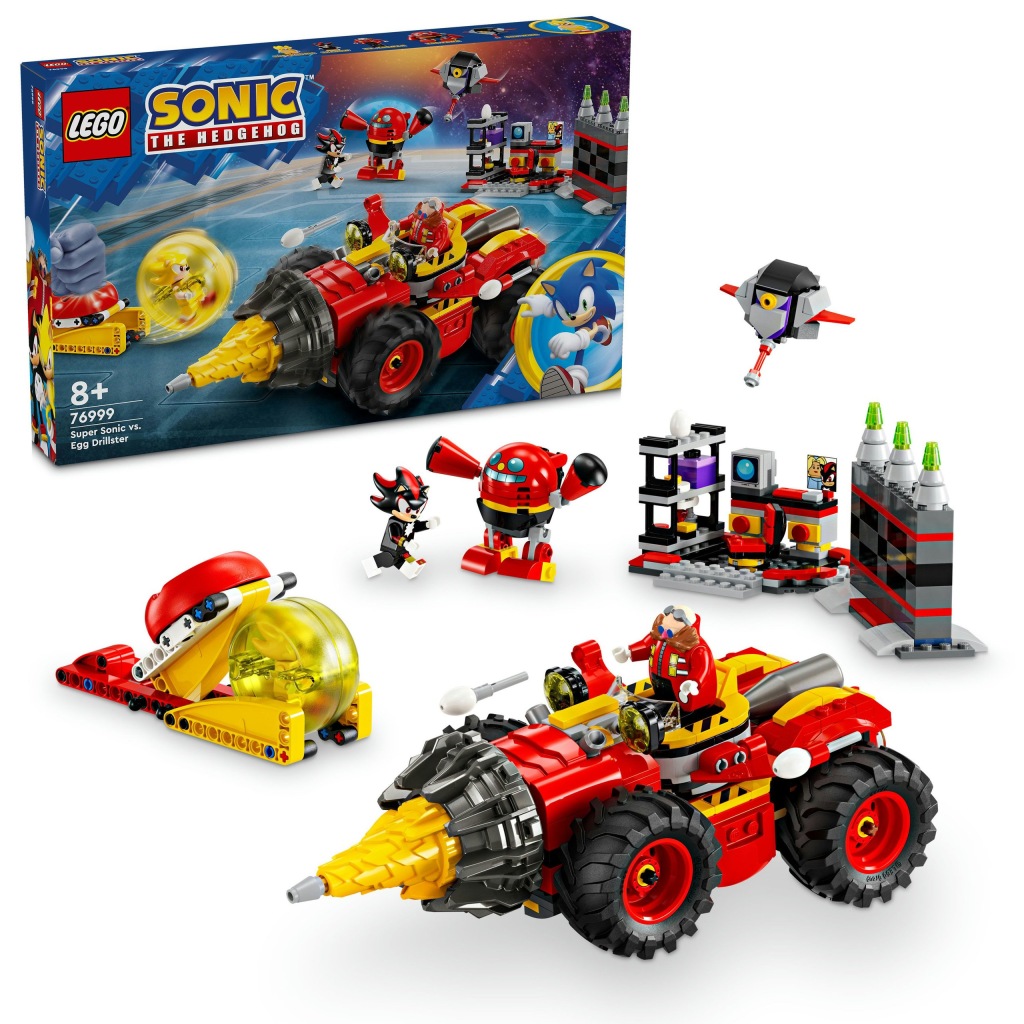 Lego Sonic The Hedgehog 76999 Sonic vs. Egg Drillster
