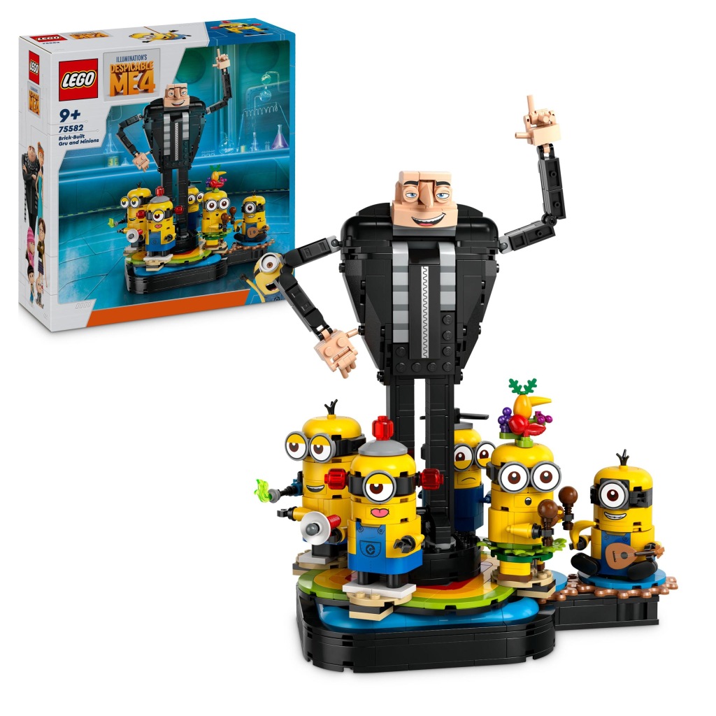 Lego Já padouch 4 75582 Gru a mimoni z kostek