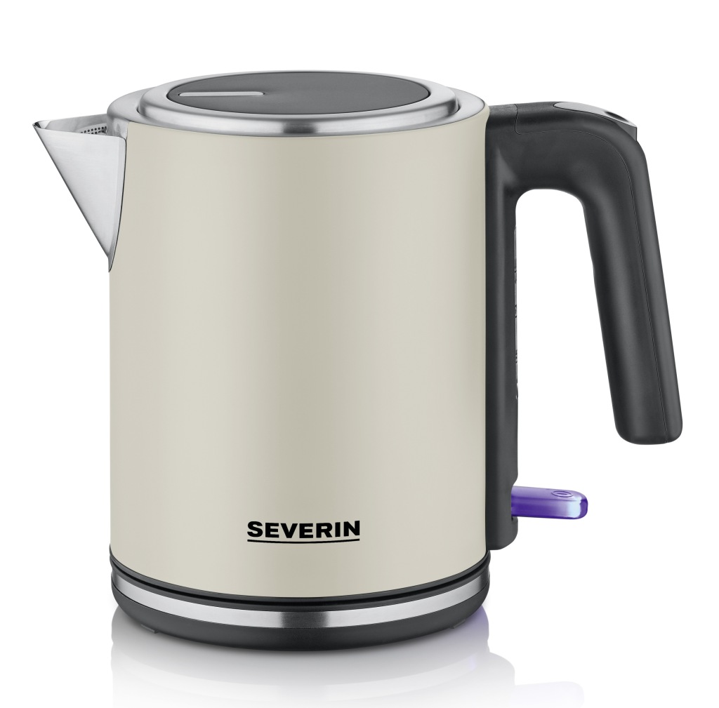 Severin Wk 9577 Elektrická varná konvice 2400 W 1 l béžová/hnědá