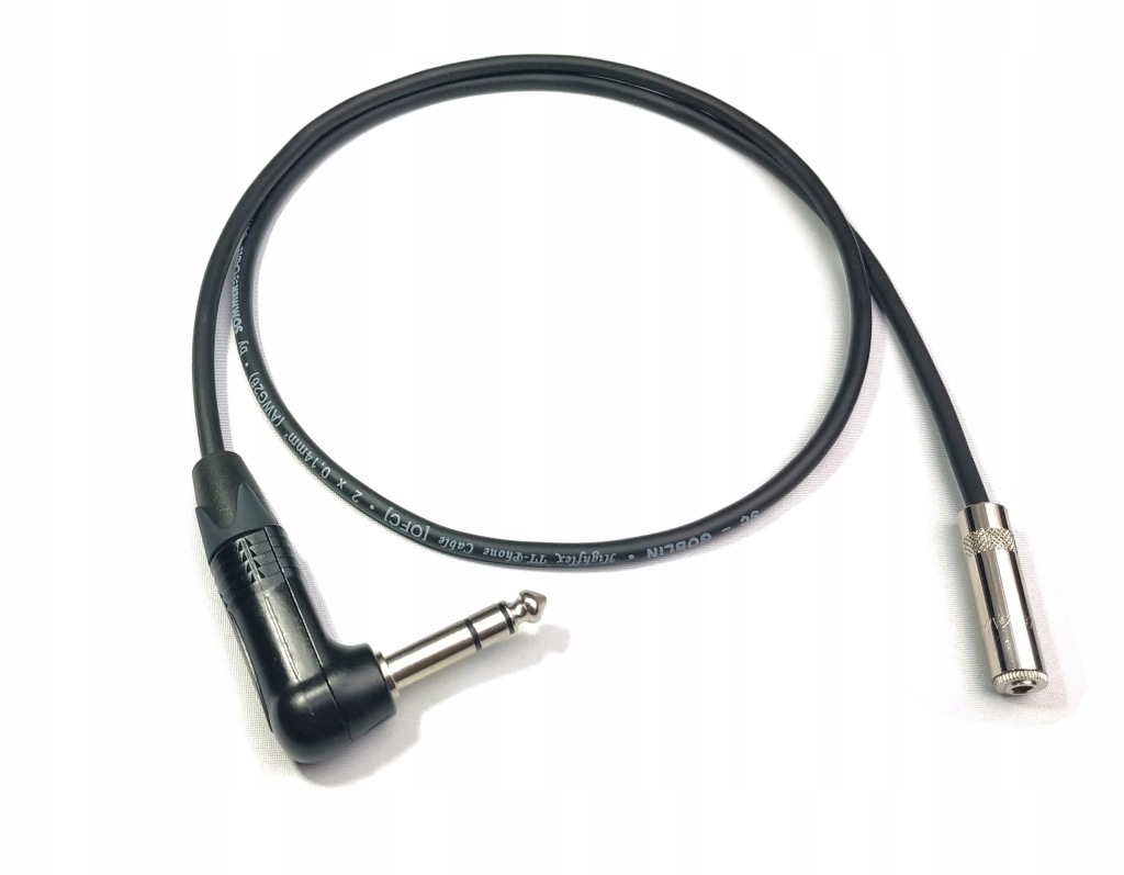 Sommer Prodlužovací kabel sluchátek Jack 6,3 na 3,5 mm 8 m