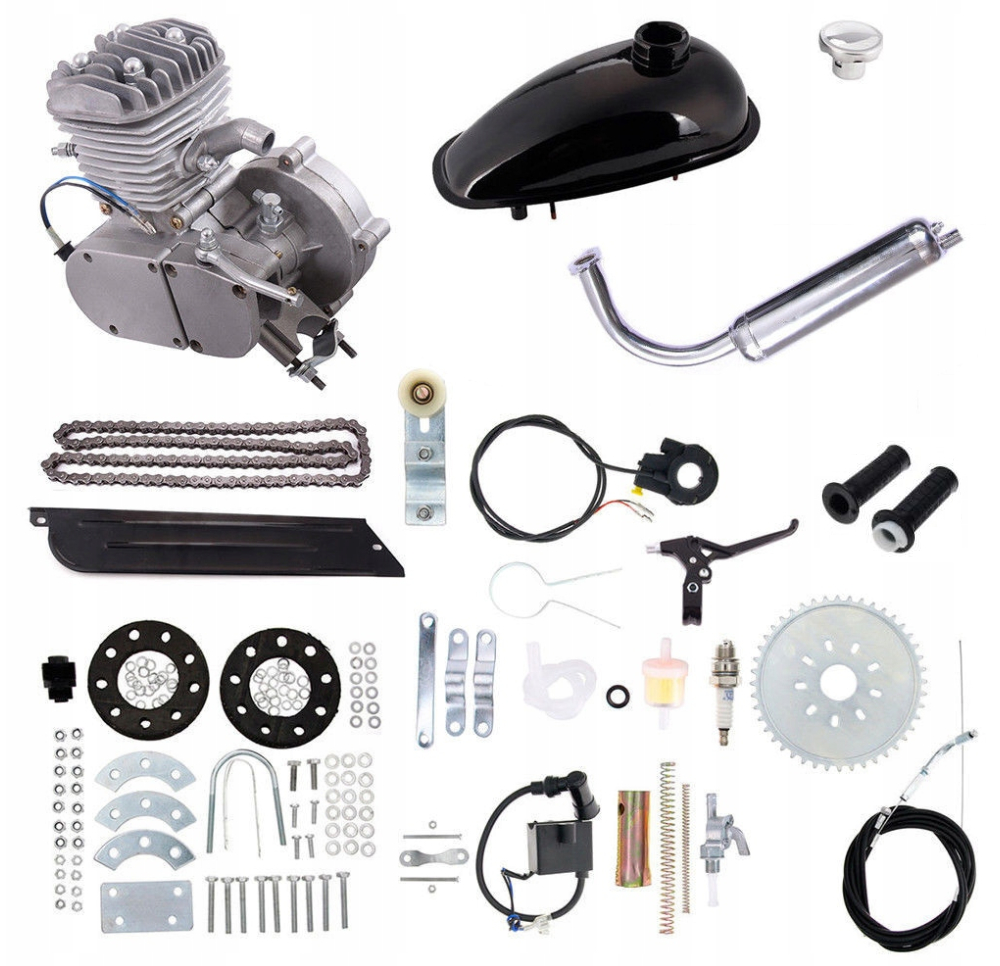 Spalovací Motor Pro Kolo Komplet 80 CC Akce Martinelli