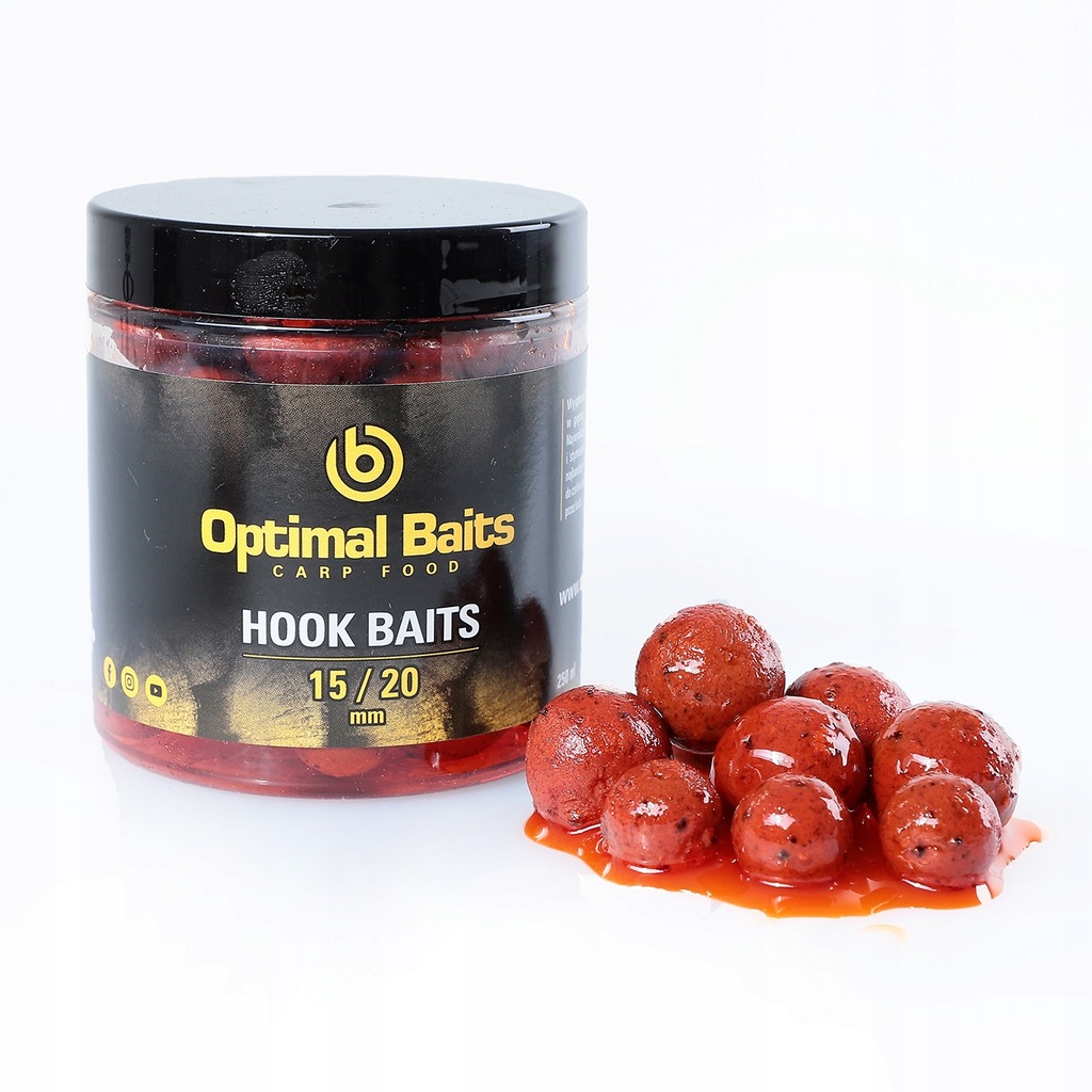 OPTIMAL BAITS Kulki haczykowe SCOPEX 15/20mm