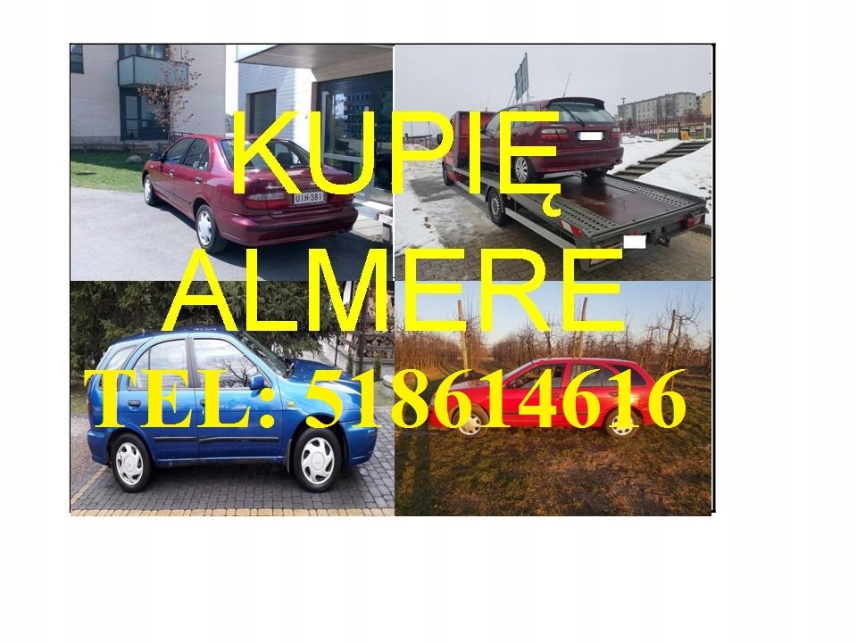 KUPIĘ Nissan Almera N15 1.4 1.6