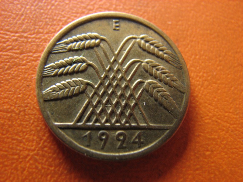 10 reichspfennig 1924 E  -wośp94