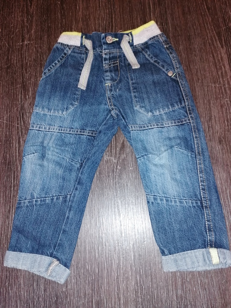 Cool Club Spodnie jeansowe markowe r.80 *7960