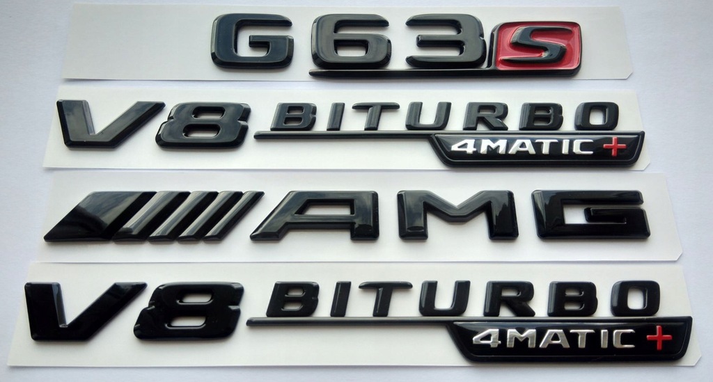 MERCEDES G63s AMG V8 BITURBO_4matic+ EMBLEMAT