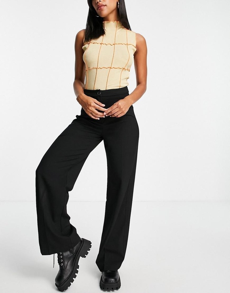 F8D310*BERSHK* SPODNIE HIGH RISE SZWEDY 40 L AC1