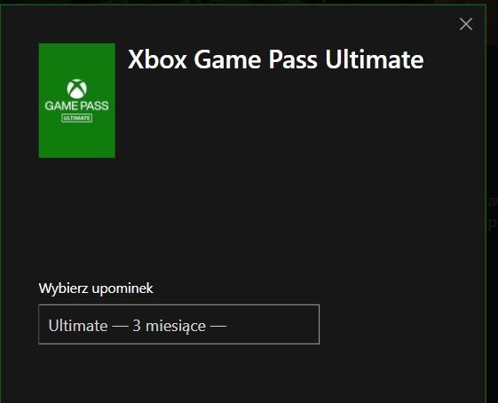 Xbox Game Pass Ultimate 3 miesiące KLUCZ! KOD!