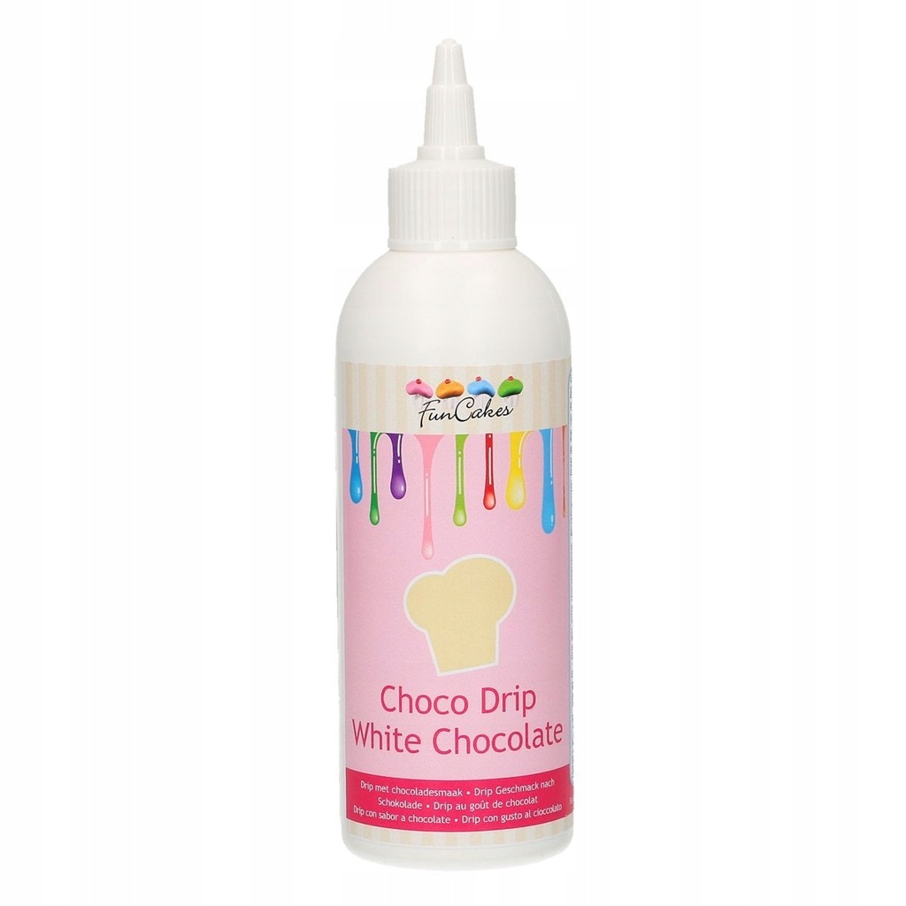 Polewa Drip Fun Cakes BIAŁA CZEKOLADA