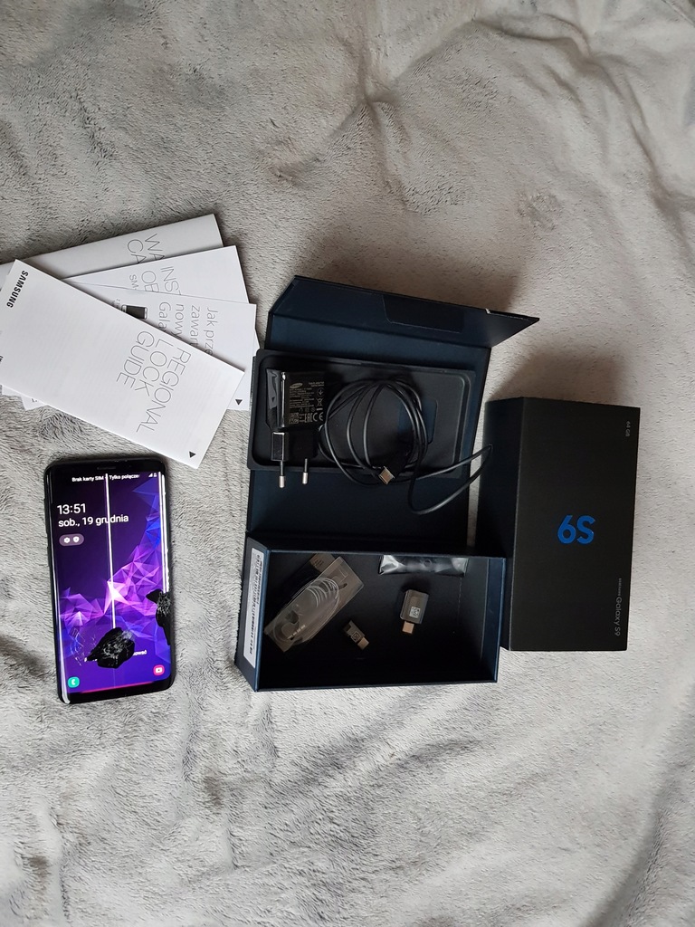 Samsung Galaxy S9 Dual Sim SM-G960F-DS komplet