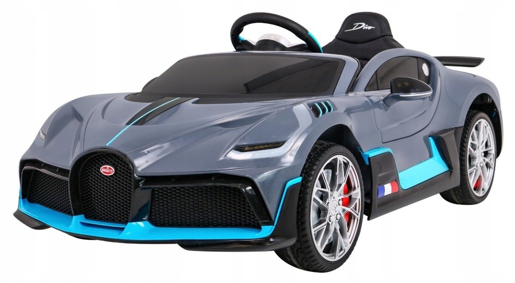 Auto Pojazd Bugatti Divo Pilot EVA Skóra LED MP3