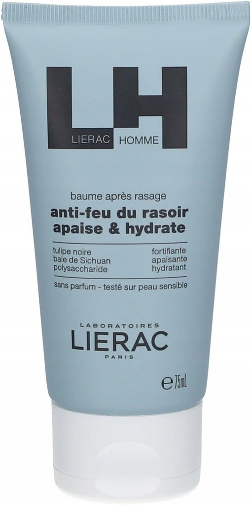 LIERAC Homme balsam po goleniu 75ml