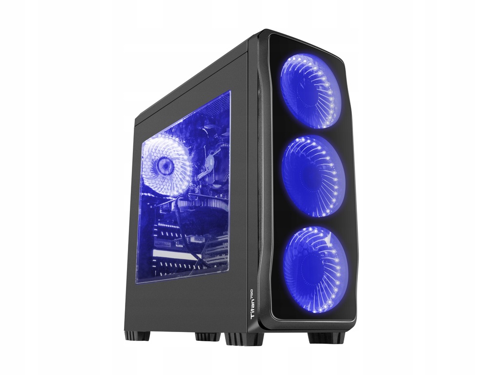 Купить Корпус Genesis Titan 750 Midi Tower с окном с 4 светодиодами: отзывы, фото, характеристики в интерне-магазине Aredi.ru