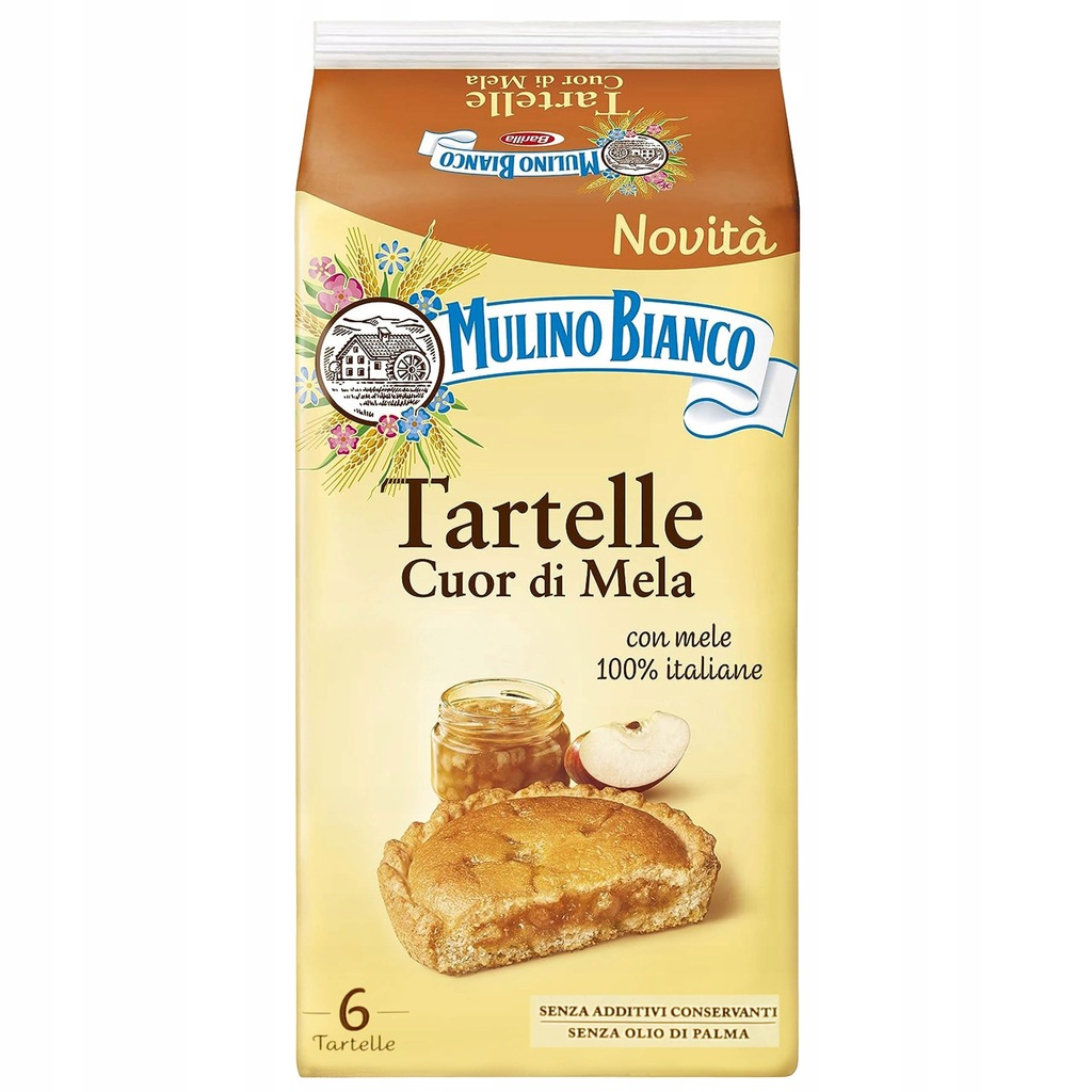 MULINO BIANCO - Tartaletki jabłkowe 1x288g