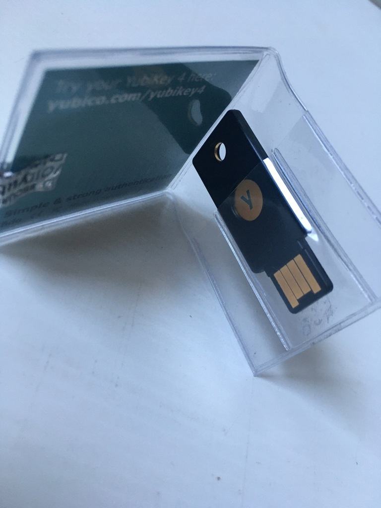 Klucz bezpieczeństwa Yubico YubiKey 4