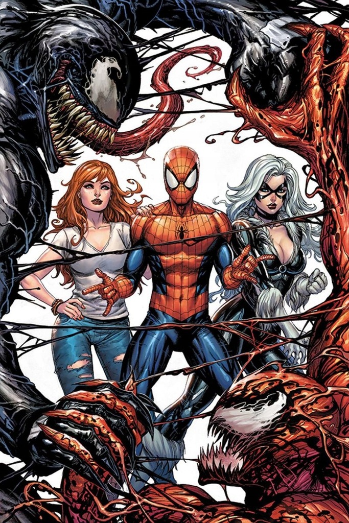 Venom vs Carnage Spider-Man Duży Plakat 61x91,5 cm