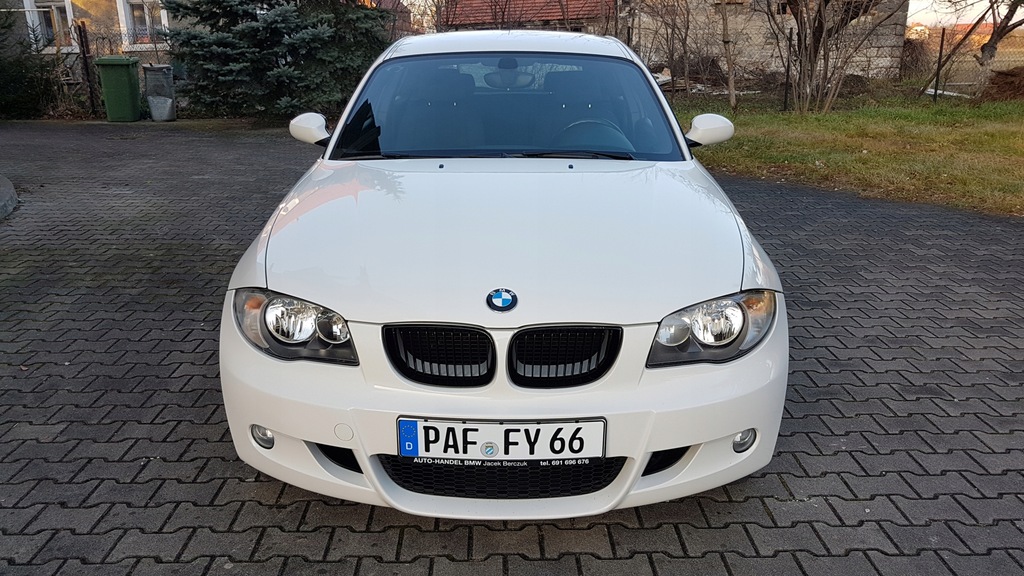 BMW 118I BIAŁA 8793447608 oficjalne archiwum Allegro