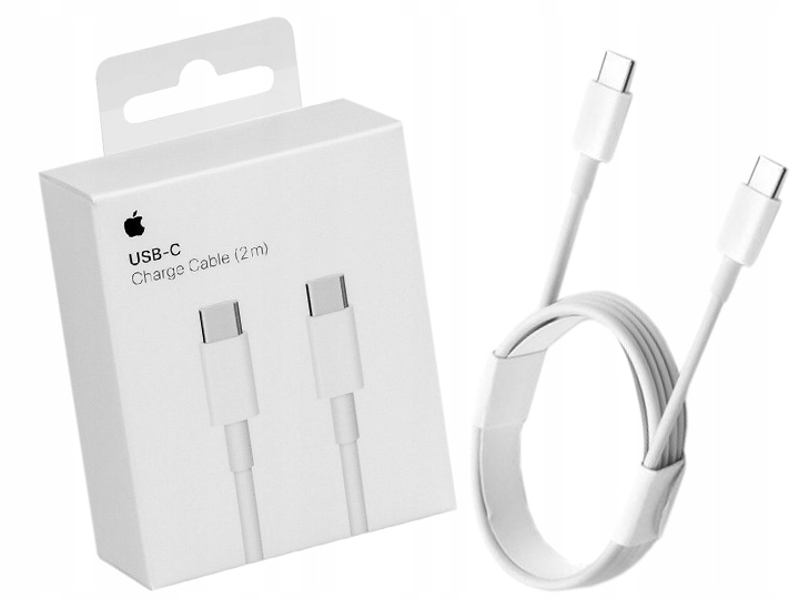 Kabel Apple USB typ C - USB typ C 2 m biały