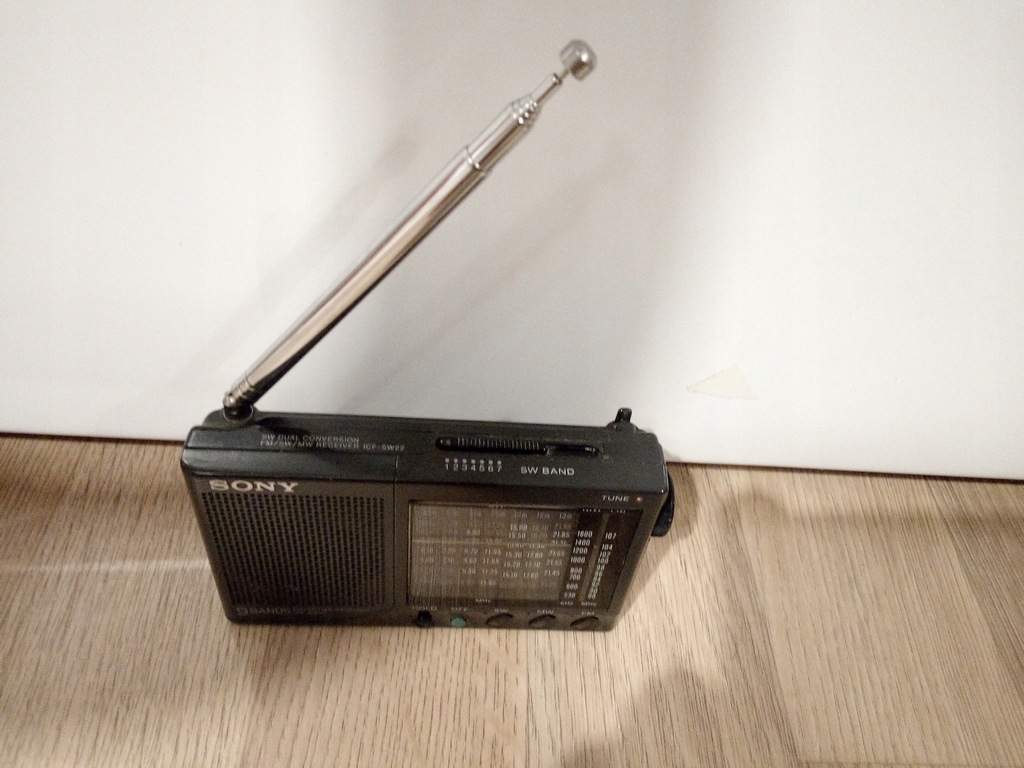 Mini Radio Sony ICF-SW22 8585812345 oficjalne archiwum Allegro