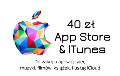Karta upominkowa App Store & iTunes 40 zł