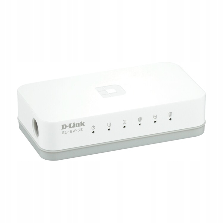 Switch sieciowy D-Link 5x RJ45 GO-SW-5E do 200Mb/s