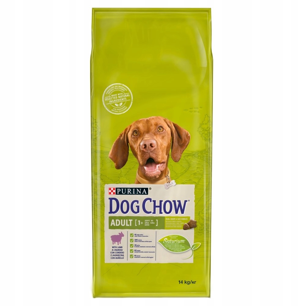 PURINA DOG CHOW ADULT Jagnięcina 14kg karma d psa