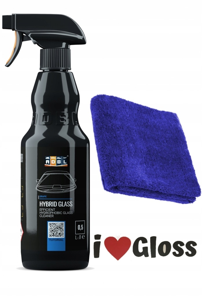 ADBL Hybrid Glass 500ml + Niewidzialna wycieraczka