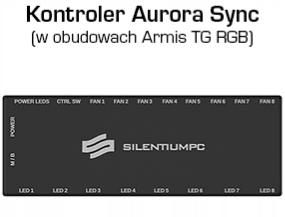 Sterownik SilentiumPC Aurora Sync NOWY