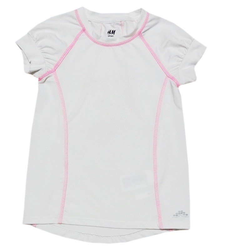 H&M SPORT termoaktywna koszulka tshirt 110-116