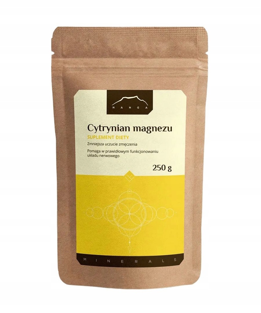 Cytrynian magnezu 250 g NANGA