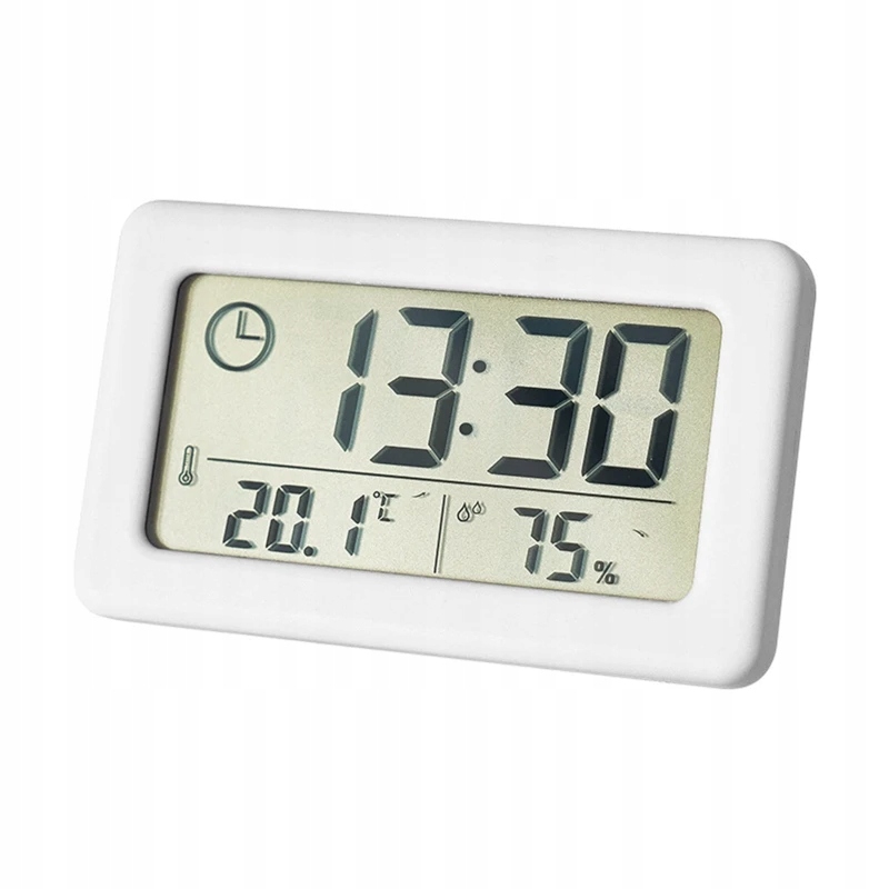 Digital Alarm Clock Thermometer Hygrometer Meter E