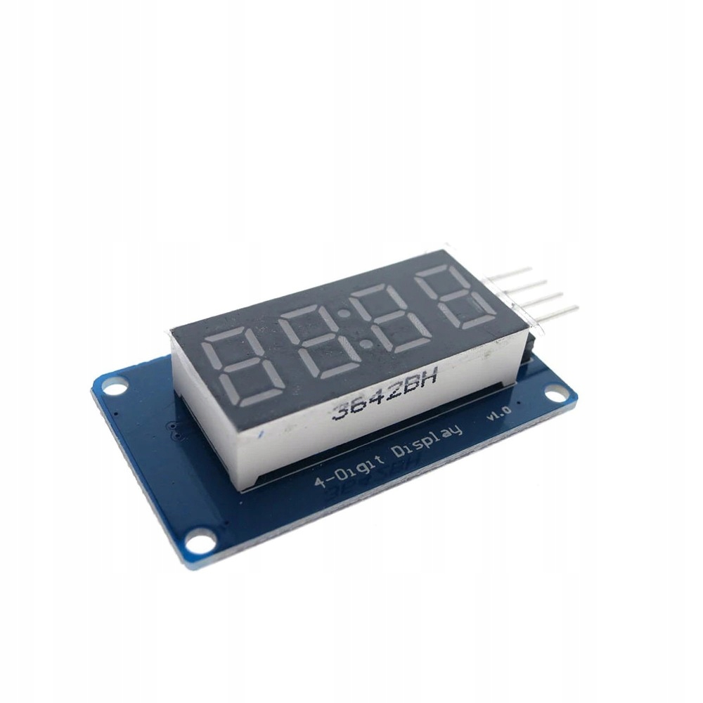 Wyświetlacz LED 4 Cyfry + Sterownik TM1637 Arduino