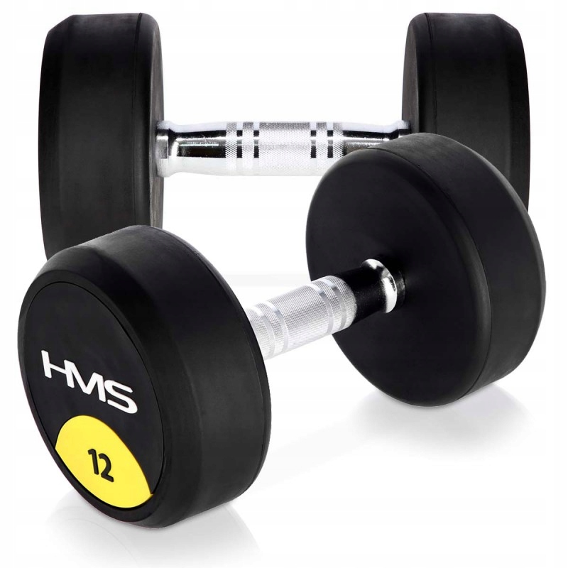 ZESTAW Hantli Sztangielek HMS Fitness 2x 12kg 24kg