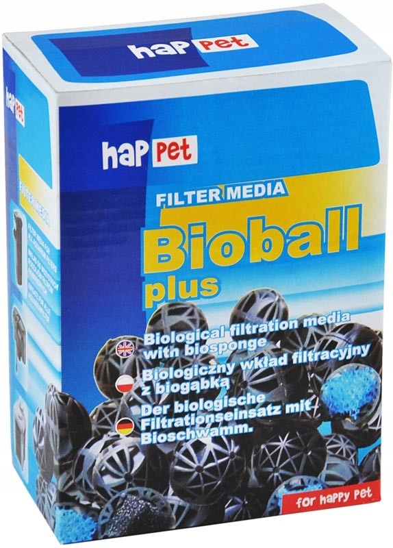 Wkład filtracyjny Bioball PLUS Happet 50szt.