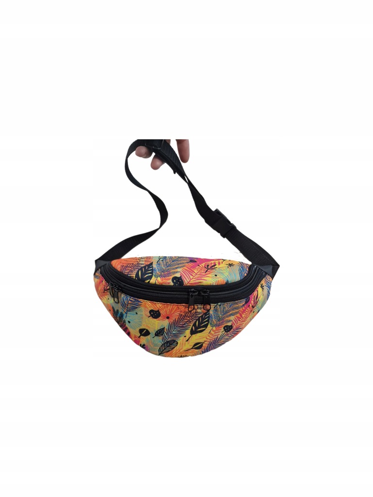 saszetka nerka do pasa LIŚCIE wyprzedaż