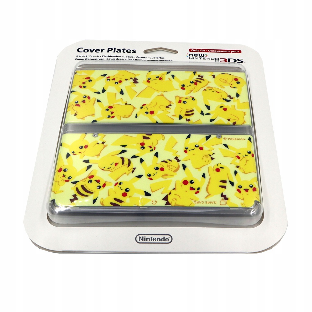 Pokemon Pikachu Nintendo 3DS Cover Plates . Nintendo 3DS