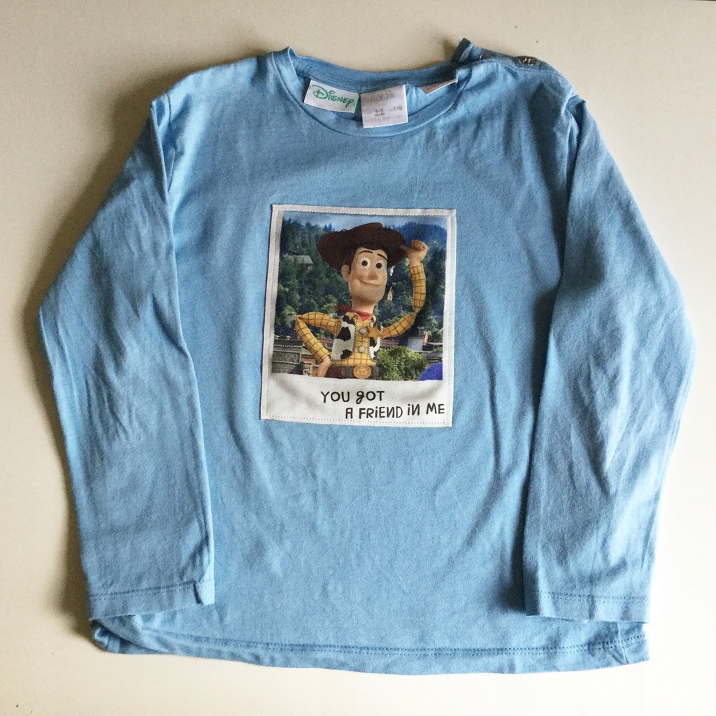 Zara bluzka longsleeve Disney Toy Story Chudy 110