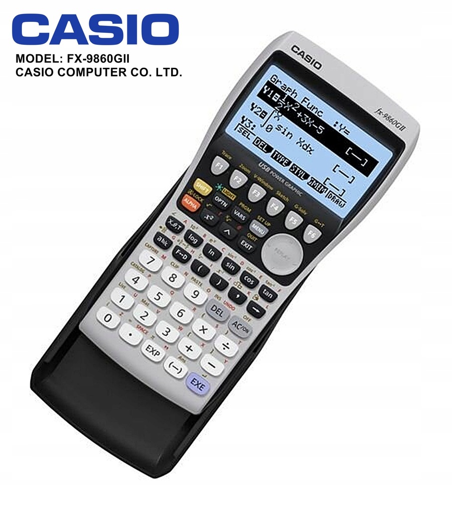 Graficzny kalkulator naukowy Casio fx9860GII 13463105717 oficjalne