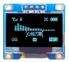 Wyświetlacz OLED 1,3 Arduino I2C SH1106 Niebieski